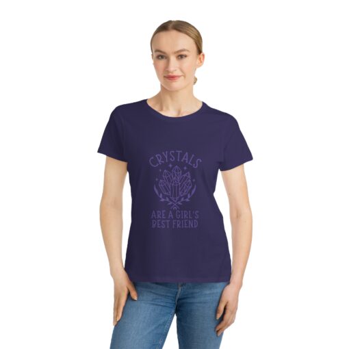 Crystals Are a Girl’s Best Friend | 100% Organic Cotton T-Shirt | Unique T-Shirt for Women - Image 10