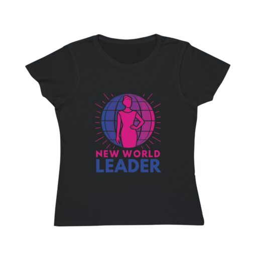Empowered Women’s 100% Organic Cotton T-Shirt | New World Leader Unique T-Shirt for Women - Image 5