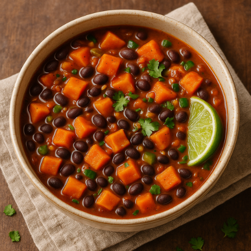 Black Bean & Sweet Potato Chili